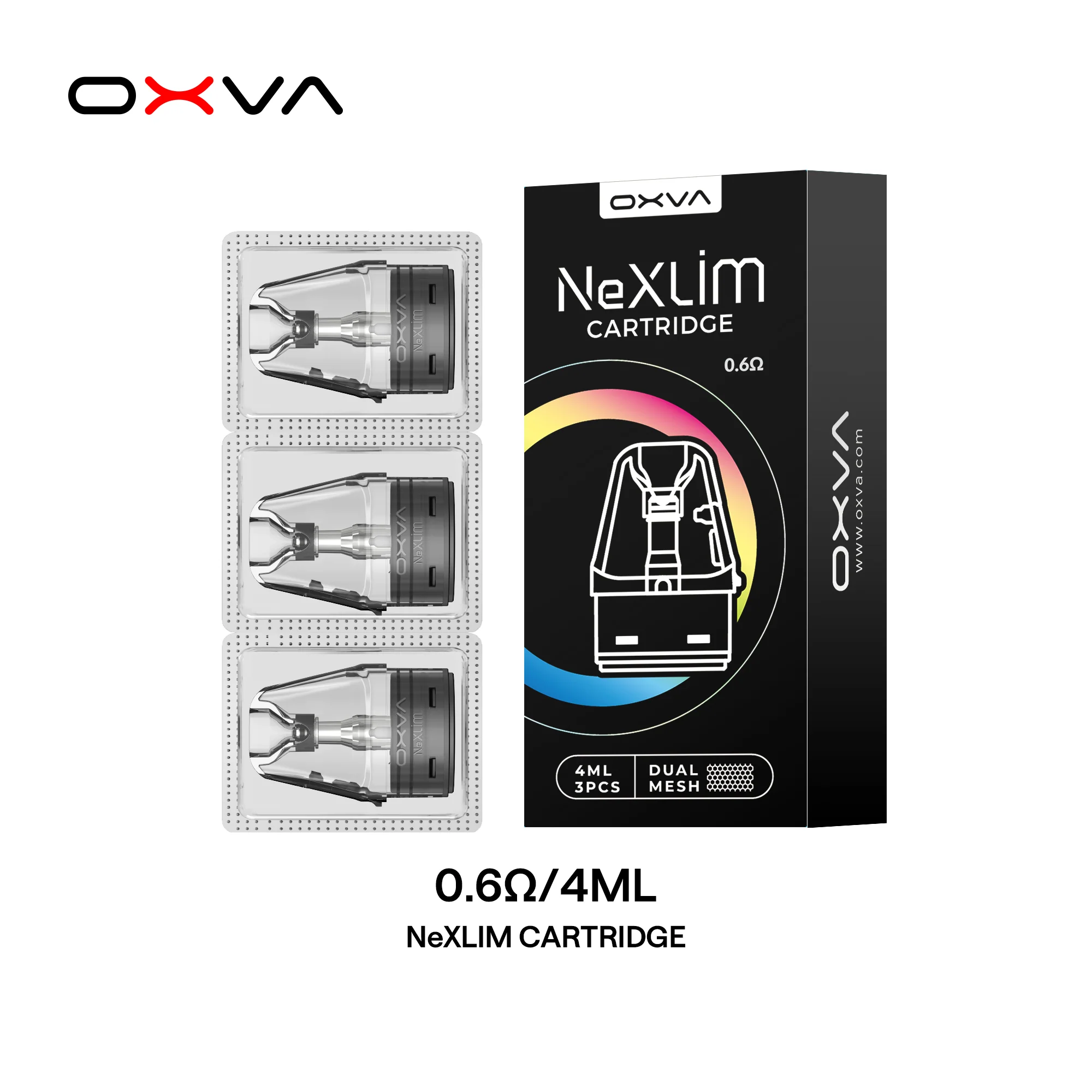 OXVA NeXlim Replacement Pod 4ml – Pack of 3