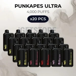 20 PCS – Punkapes Ultra 4000 Puffs