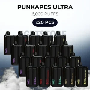 20 PCS – Punkapes Ultra 6000 Puffs
