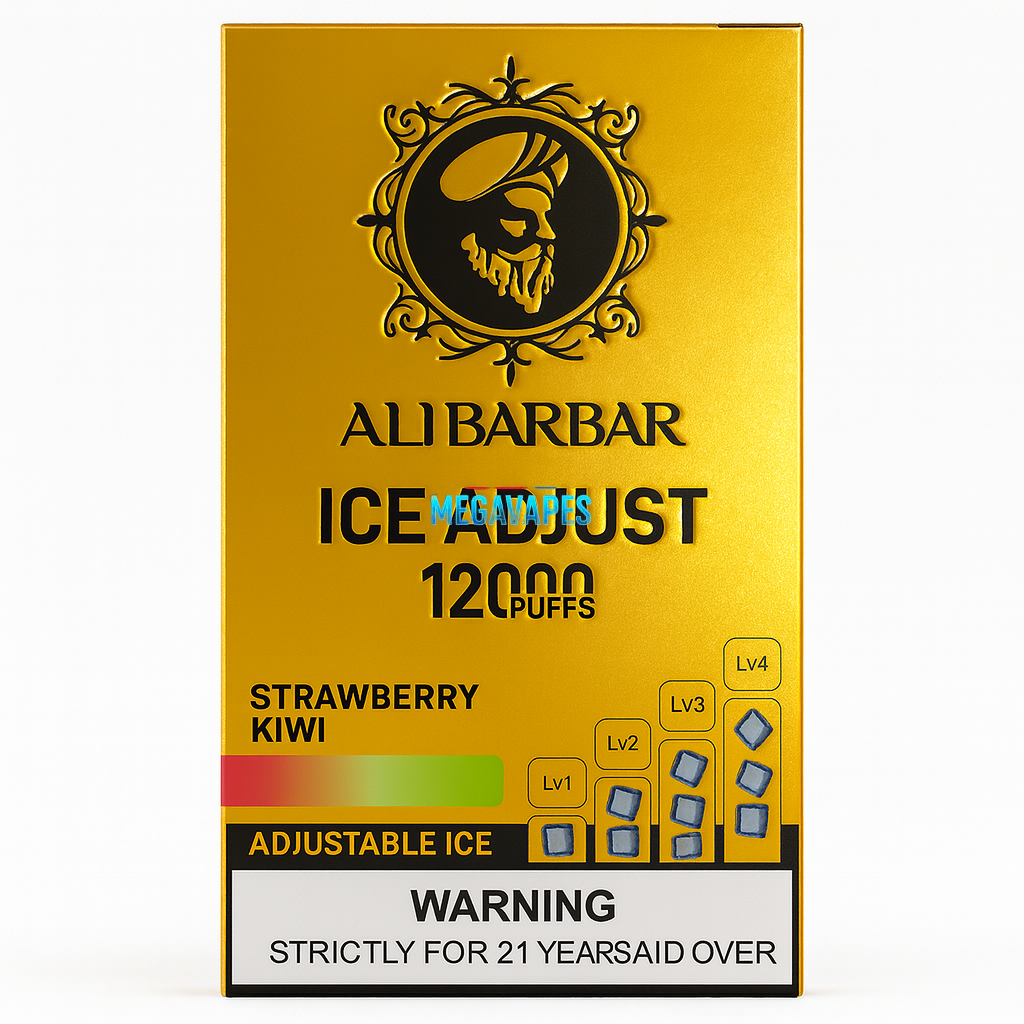 Alibarbar Ice Adjust 12000 Puffs – Blueberry Watermelon - Image 2
