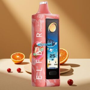 Elf Bar Planet 25000 Puffs 18ml Disposable Vape – Cranberry Orange Baja Splash
