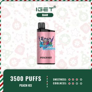 IGET BAR PEACH ICE – 3500 PUFFS