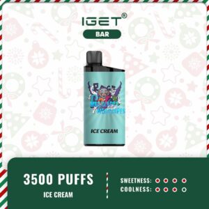 IGET BAR ICE CREAM – 3500 PUFFS