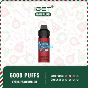 IGET BAR PLUS – LYCHEE WATERMELON