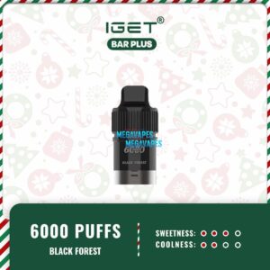 IGET BAR PLUS POD ONLY – BLACK FOREST