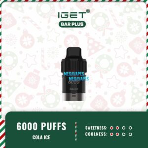 IGET BAR PLUS POD ONLY – COLA ICE