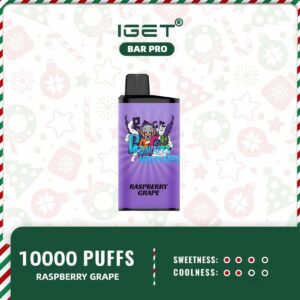 IGET BAR PRO – RASPBERRY GRAPE
