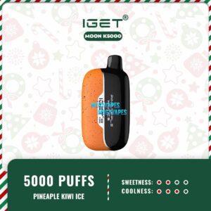 IGET MOON K5000 – PINEAPPLE KIWI ICE