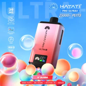 Hayati Pro Ultra Plus 25000, 25k Puffs Prefilled Pod Kit