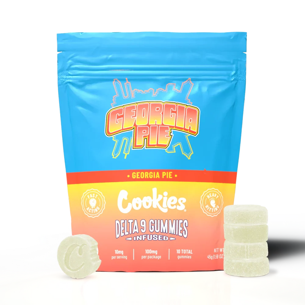 Cookies – Delta 9 Gummy 10mg – Georgia Pie – 10ct Bag