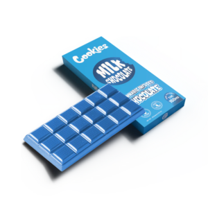 Cookies – Delta 9 Milk Chocolate Bar 150mg – Blue