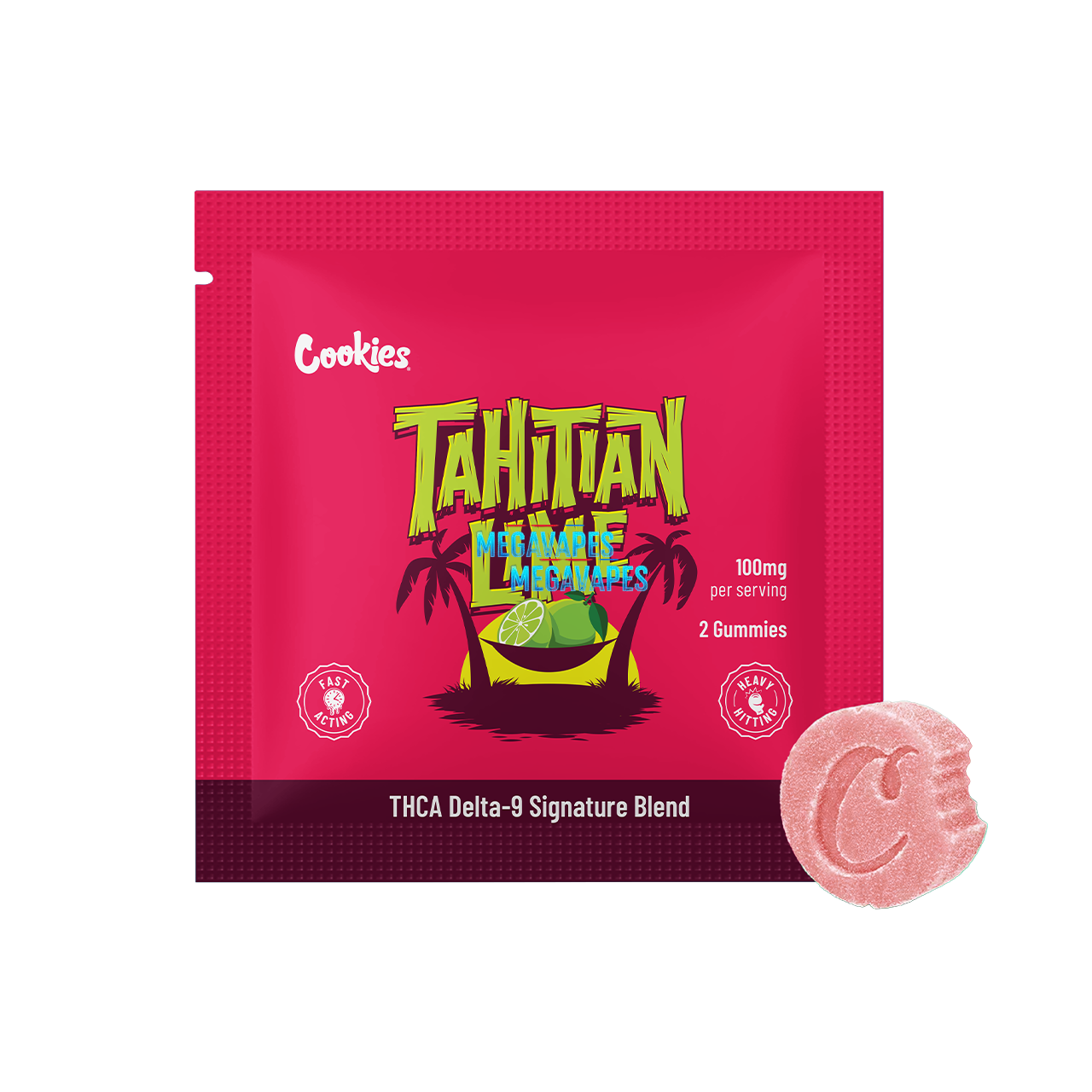 Cookies – THCA Delta 9 Special Blend Infused Gummy Tahitian Lime