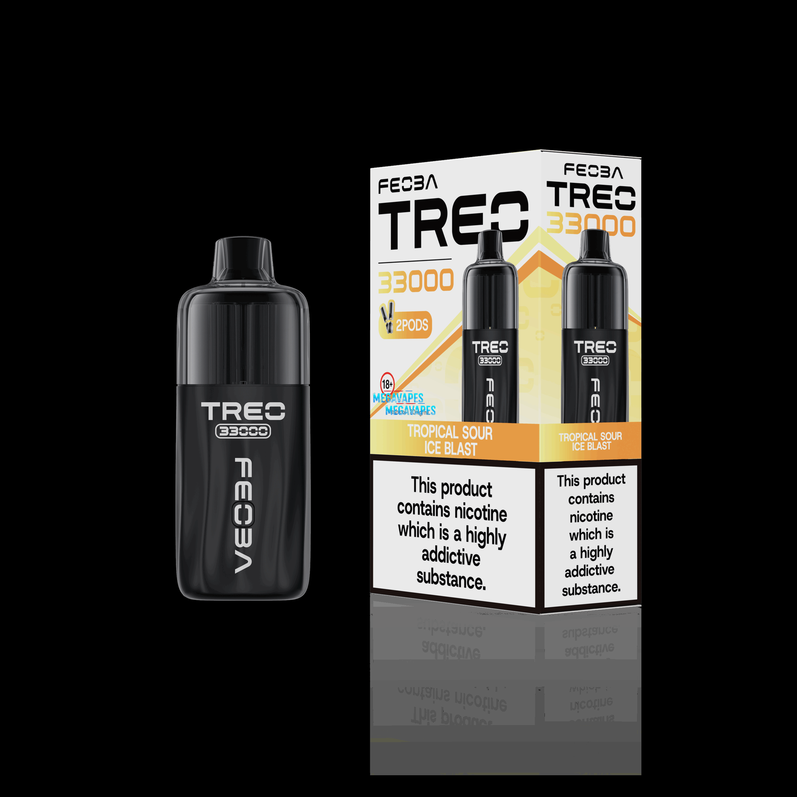 Feoba Treo 33K, 33000 Puffs Prefilled Pod Vape Kit – Starting From $8.99 - Image 5