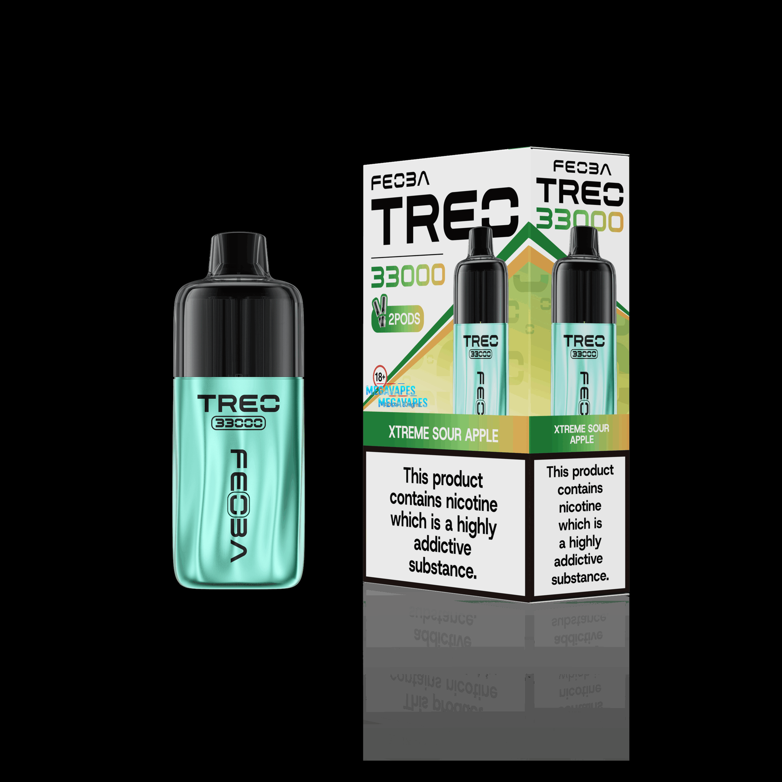Feoba Treo 33K, 33000 Puffs Prefilled Pod Vape Kit – Starting From $8.99 - Image 2