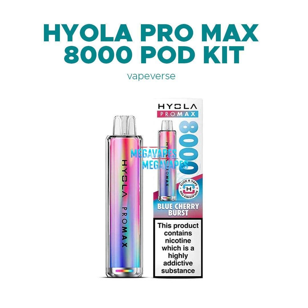 Hyola Pro Max 8000, 8k Puffs Prefilled Pod Kit – Starting From $7.99 - Image 2
