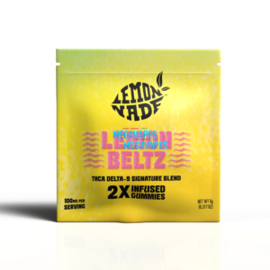 LemonNade – THCA Delta 9 Blend Gummies Bag – Lemon Beltz