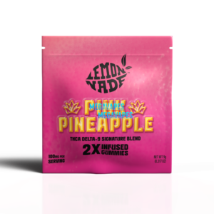 LemonNade – THCA Delta 9 Blend Gummies – Pink Pineapple