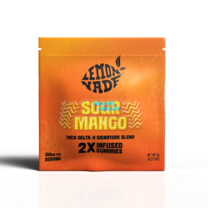 LemonNade – THCA Delta 9 Blend Gummies – Sour Mango