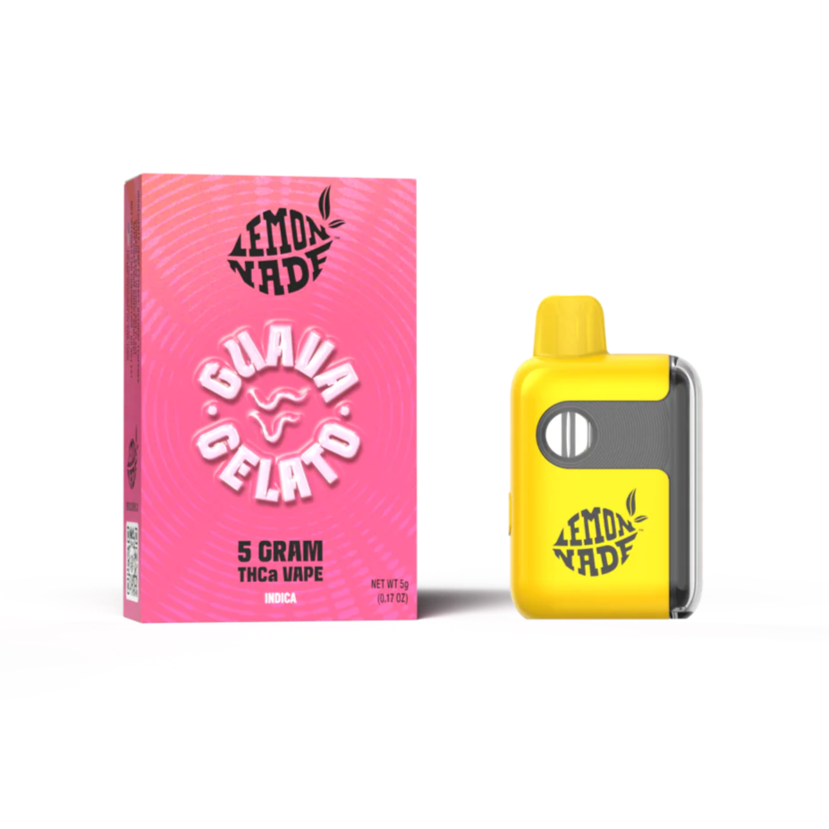 LemonNade – THCA Disposable 5g – Guava Gelato