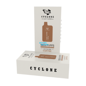 Nicotine Free Gust Super Coffee Rechargeable Disposable