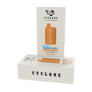 Nicotine Free Gust Super Mango Rechargeable Disposable Vape