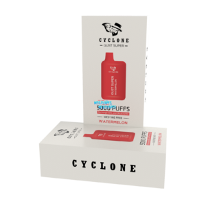 Nicotine Free Gust Super Watermelon Rechargeable Disposable Vape